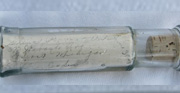 Message in a bottle that details a trip to the fair is found by American diver after 97 years Message in a bottle that details a trip to the fair is found by American diver after 97 years